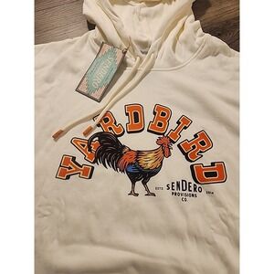 Sendero Provisions Co Hoodie Men XL Ivory‎ Pullover Yardbird Western Ranch